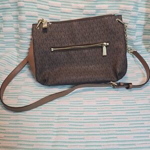 Michael Kors Dark Brown Crossbody Bag
